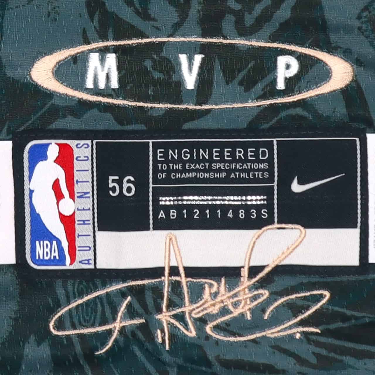 antetokounmpo mvp jersey