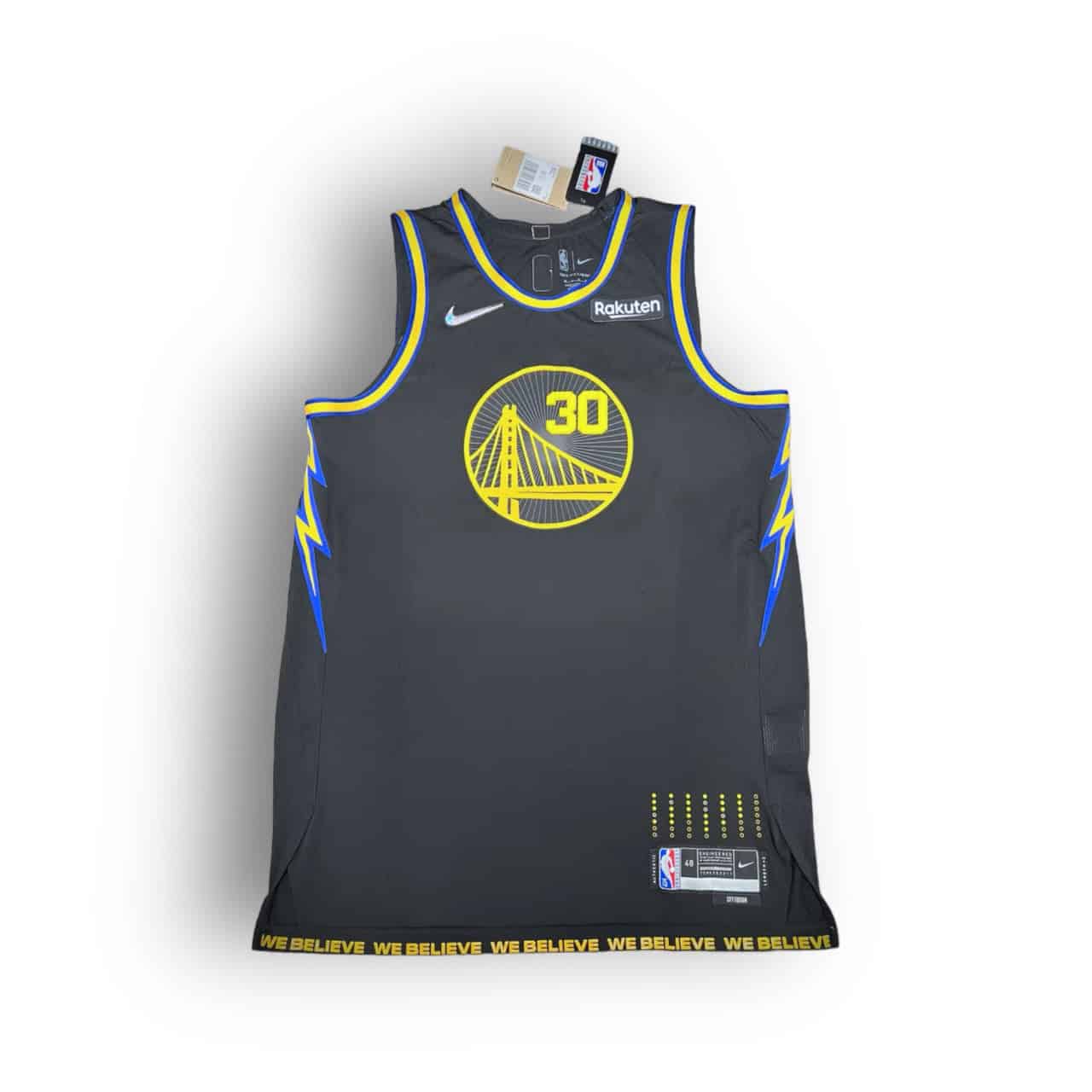 Stephen Curry Golden State Warriors 2021-2022 City Edition Nike