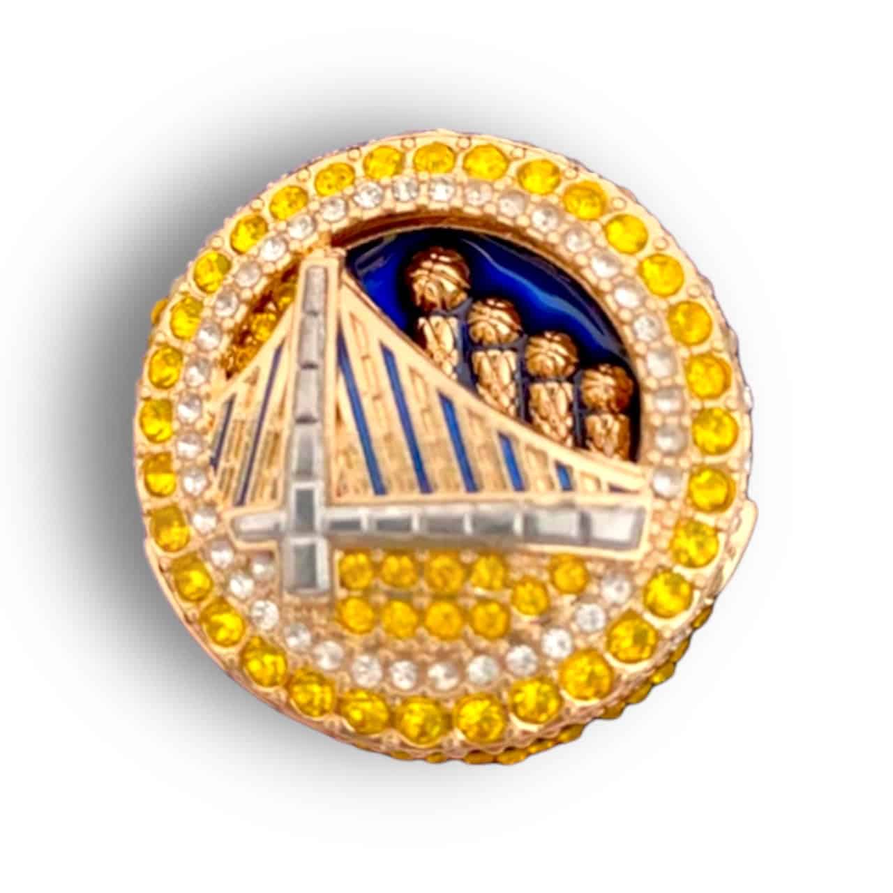 Golden State Warriors 2022 NBA Championship Ring Handicraft