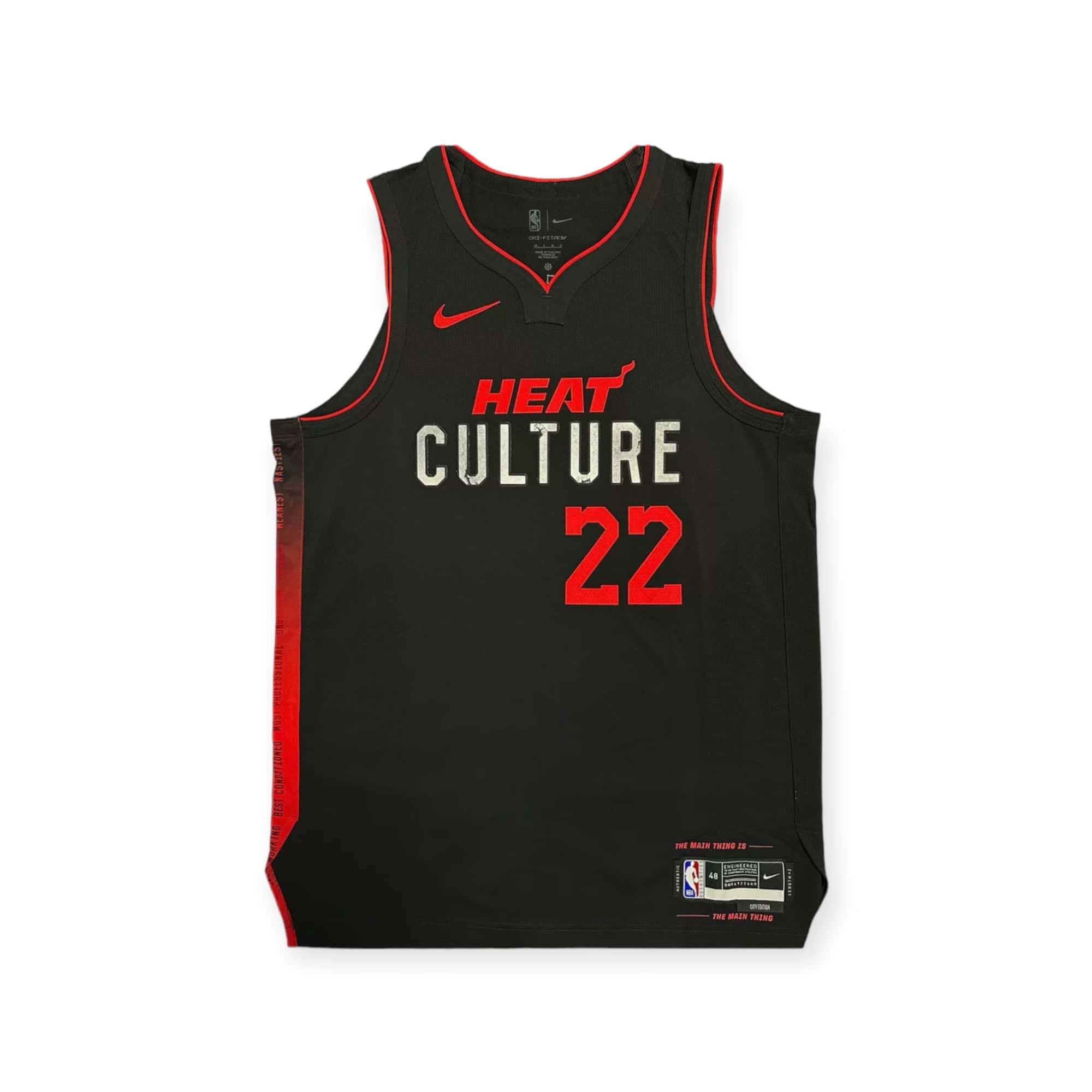 JIMMY BUTLER MIAMI HEAT 2023-2024 CITY EDITION NIKE AUTHENTIC