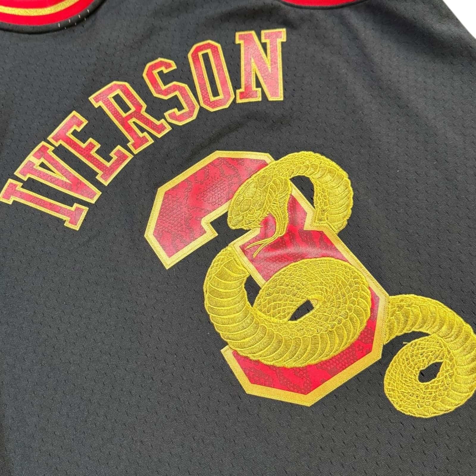 Allen Iverson Philadelphia 76ers 1996-1997 “Year of the Snake” CNY