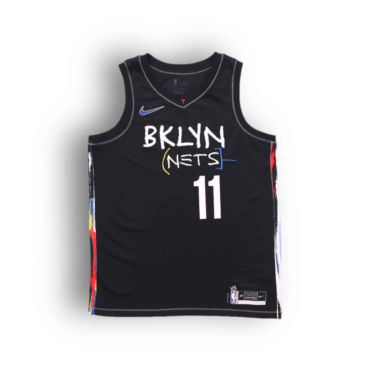 kyrie irving black nets jersey