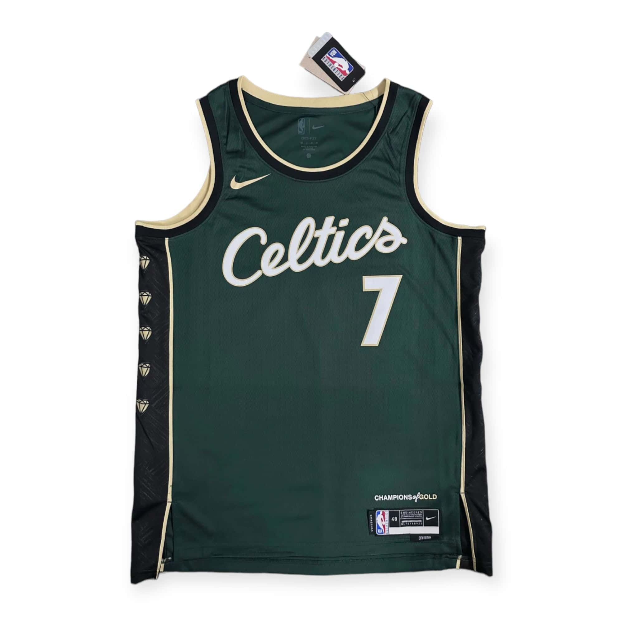 Nike Jaylen Brown Boston Celtics 2022-2023 City Edition Green
