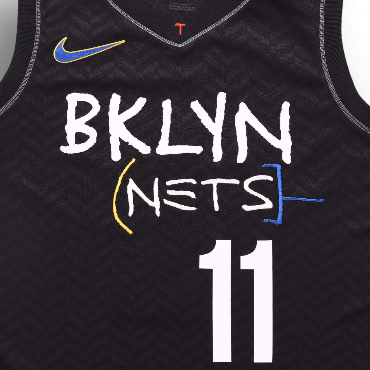 kyrie irving black nets jersey
