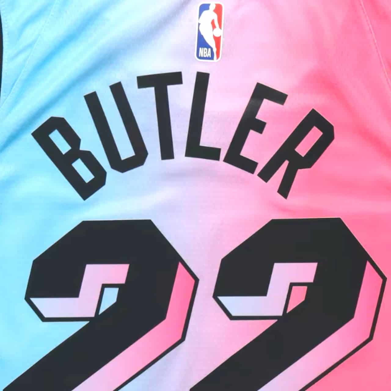 Jimmy Butler Miami Heat 2020-2021 Vice City Edition Nike Swingman