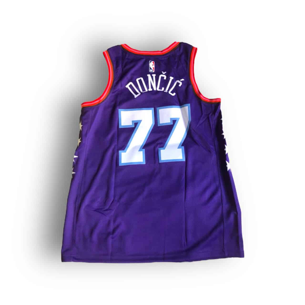 Purple Luka Doncic Jersey Gold Los Angeles Lakers Jordan Brand