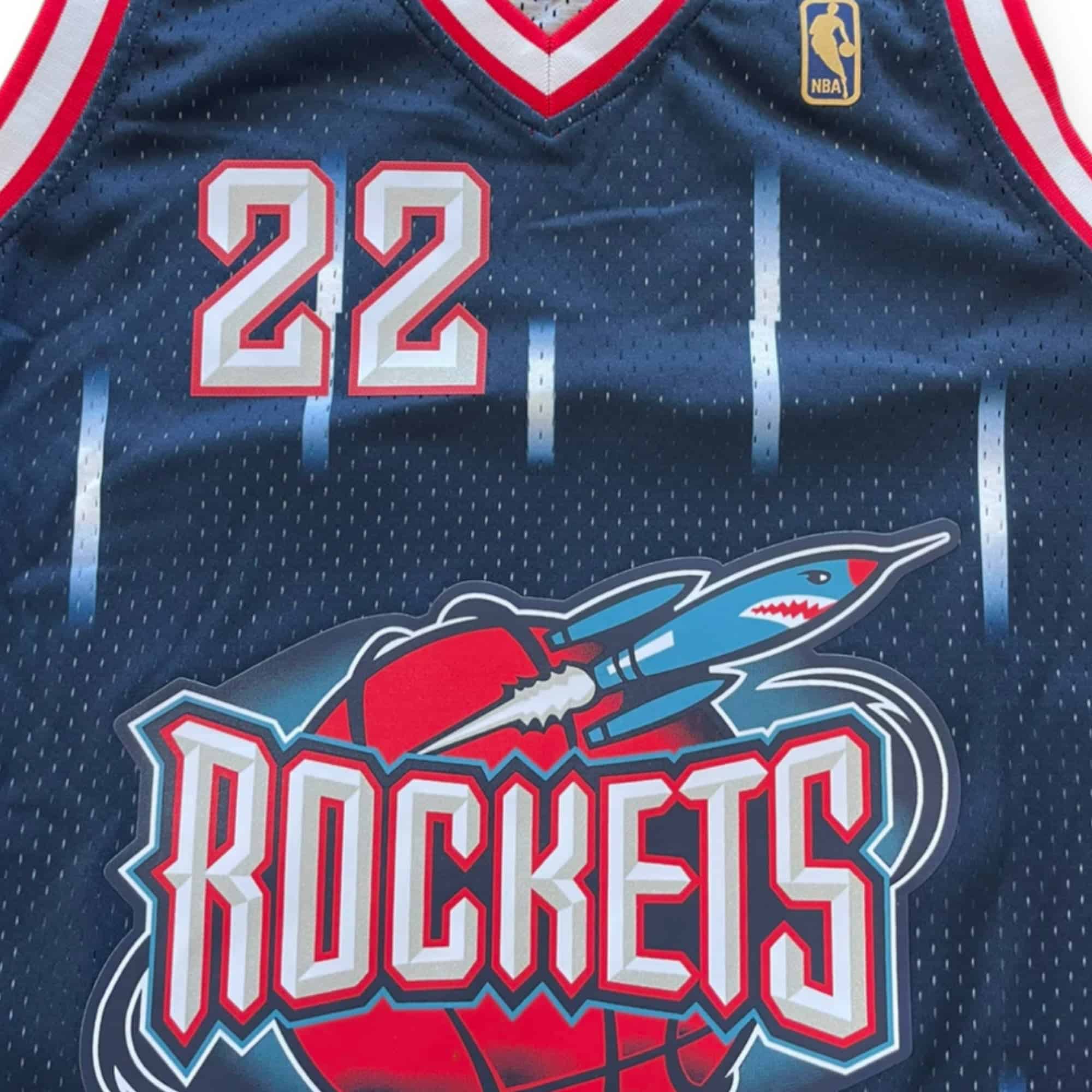 Mitchell&Ness Clyde Drexler Houston Rockets 1996-1997 Hardwood