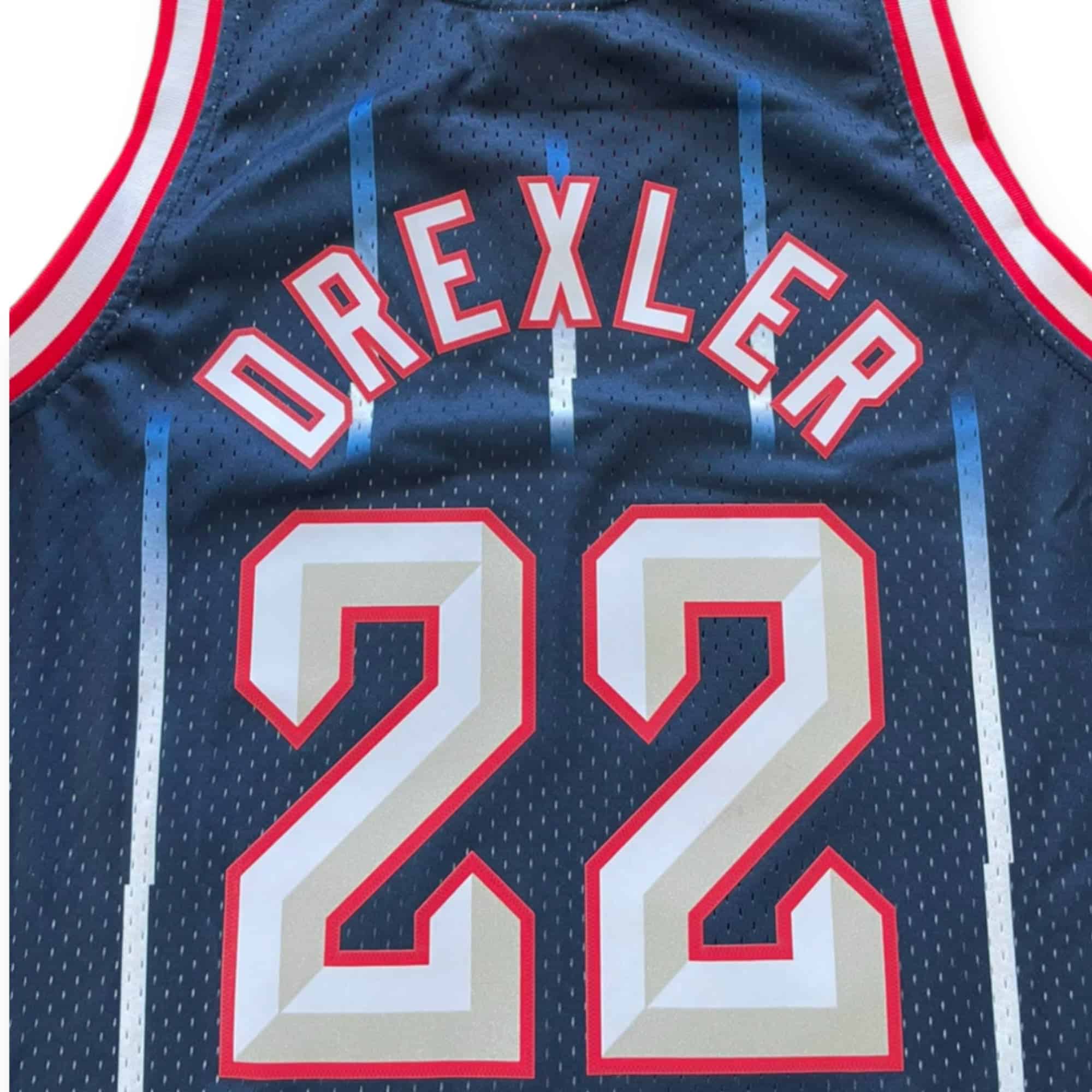 Mitchell&Ness Clyde Drexler Houston Rockets 1996-1997 Hardwood
