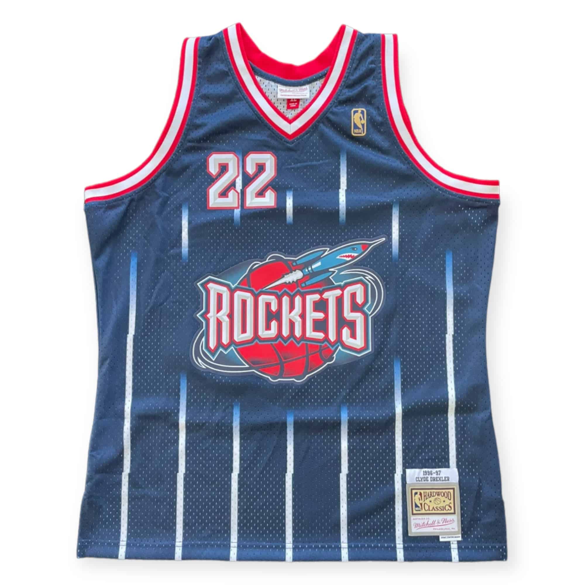 Mitchell&Ness Clyde Drexler Houston Rockets 1996-1997 Hardwood