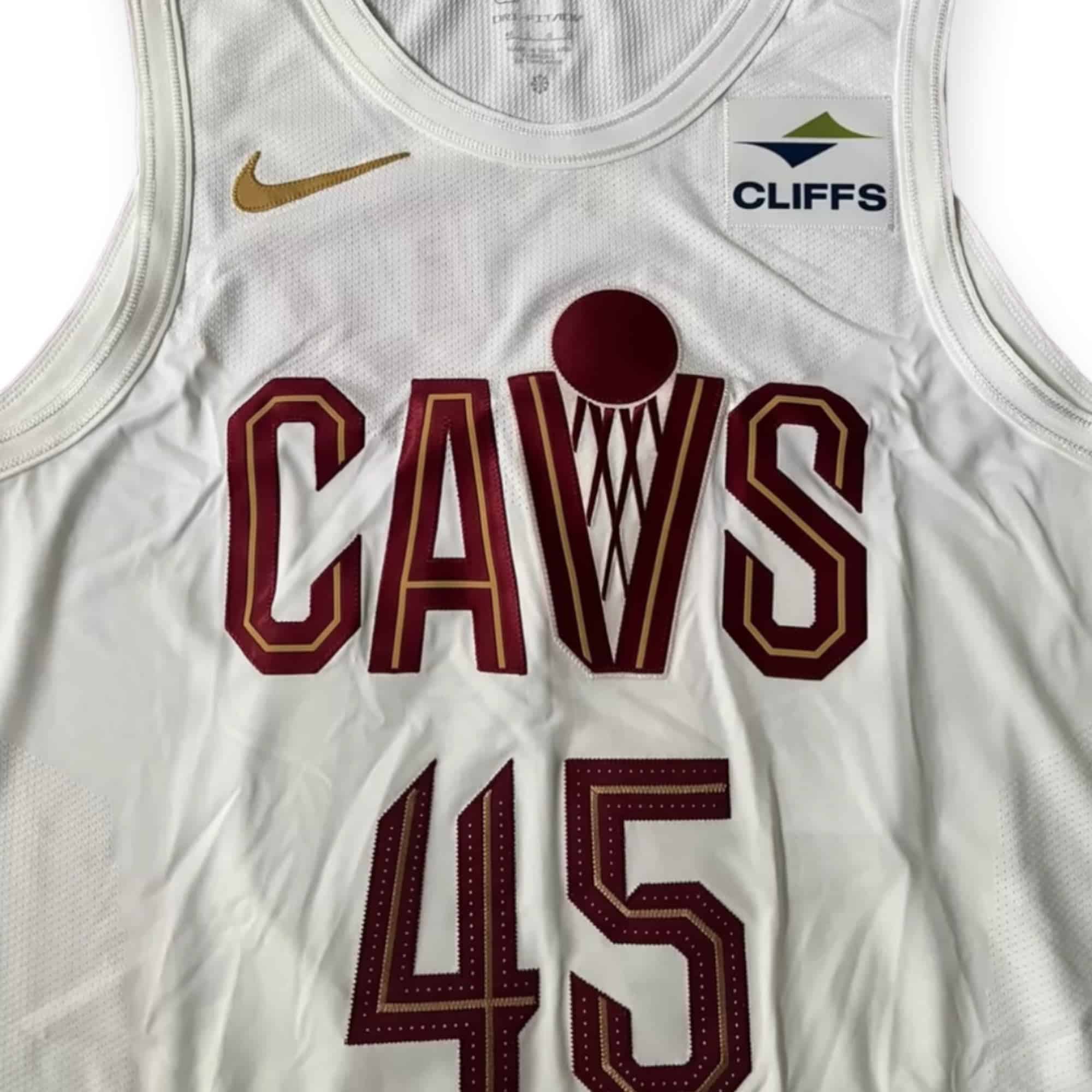 【未使用美品】アービング CAVS ユニフォーム　白 Donovan Mitchell Cleveland Cavaliers 2022-2023 Association Edition