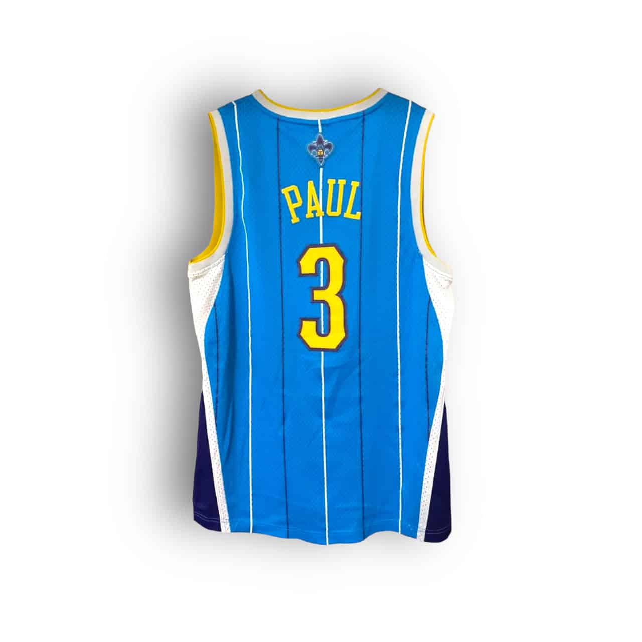 Chris Paul New Orleans Hornets Away Adidas Swingman Jersey in Blue 