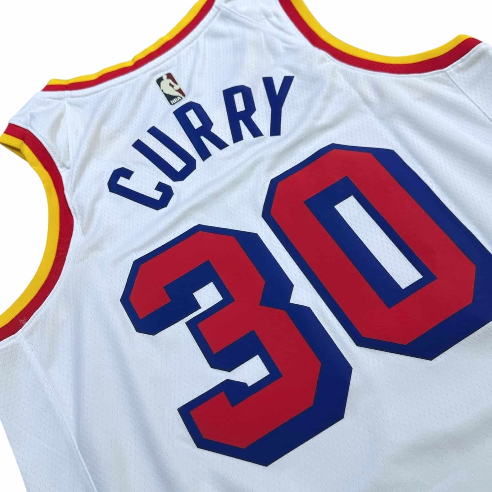 stephen curry white swingman jersey