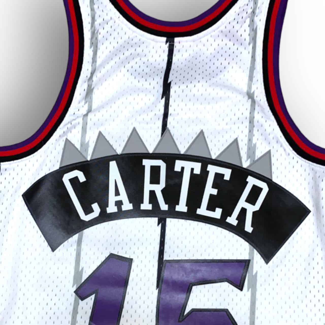 Vince Carter 1998-1999 Toronto Raptors Home Mitchell Ness