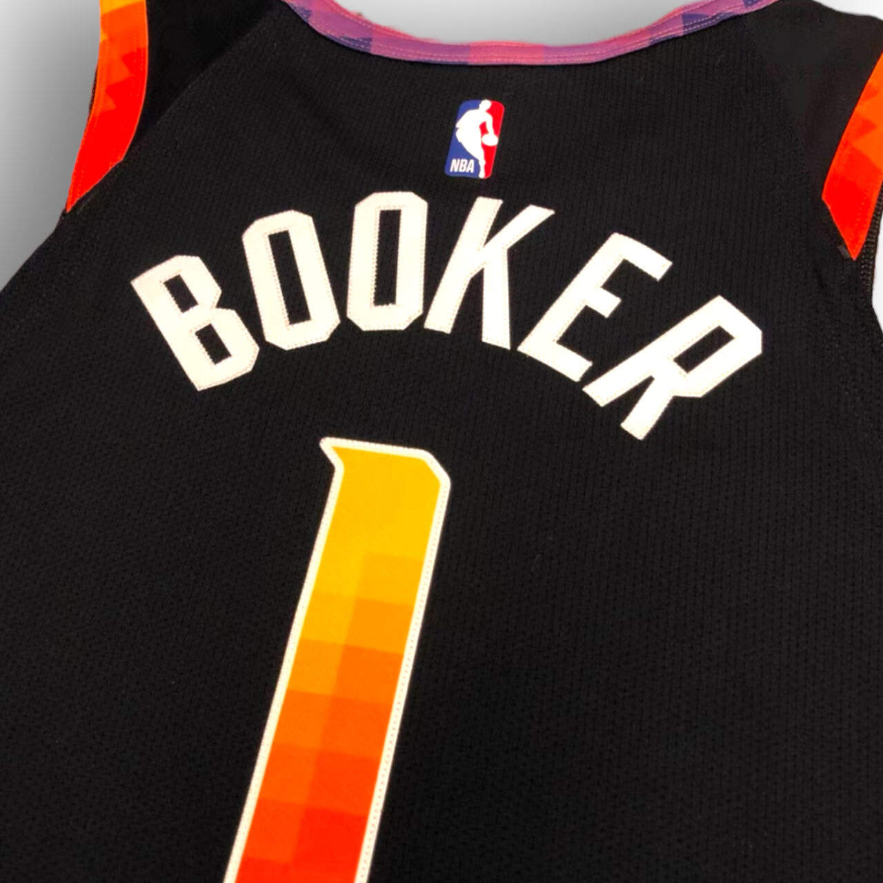 devin booker black swingman jersey