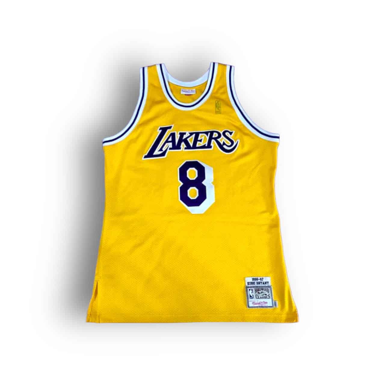 Mitchell and Ness Kobe Bryant Los Angeles Lakers 1996-1997 Rookie