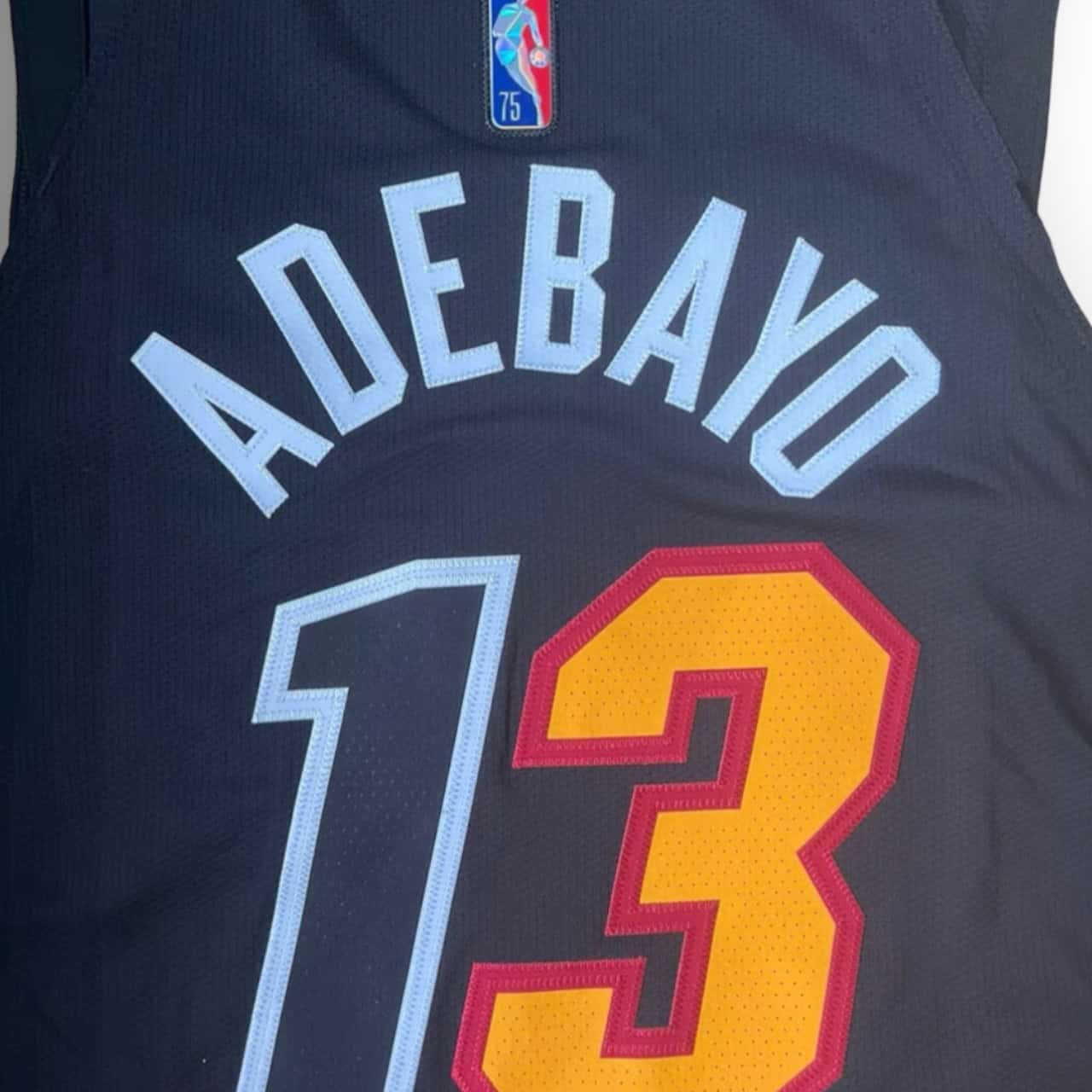 bam adebayo black city jersey