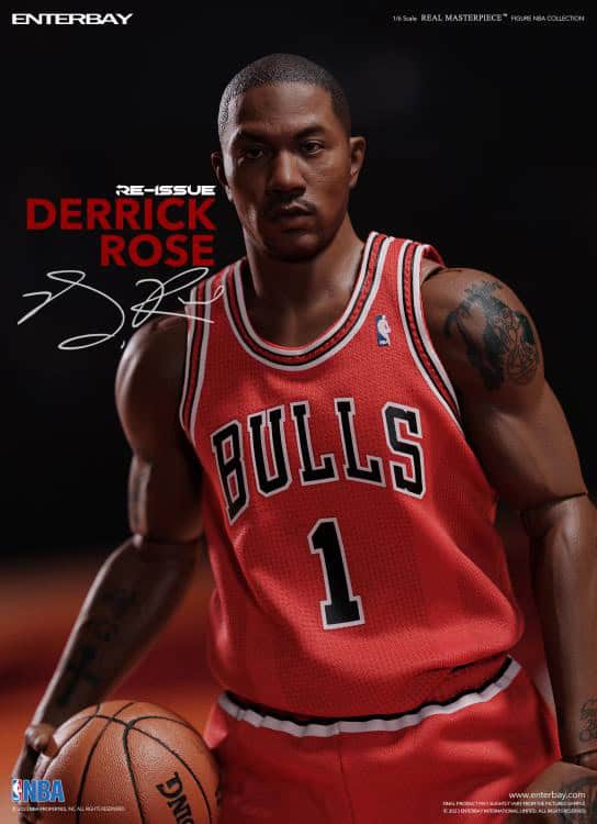 Enterbay 1/6 Real Masterpiece – NBA Series: Derrick Rose Deluxe Enterbay 1/6 Real Masterpiece – NBA Series: Derrick Rose Deluxe