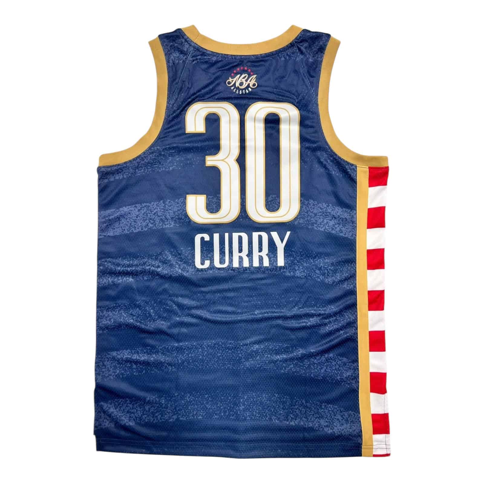 Stephen Curry 2026 NBA All-Star Game USA Stripes Nike Swingman